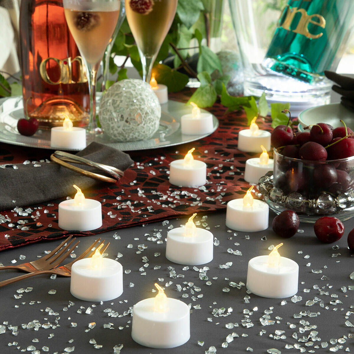 Set de Velas de Té LED (12x)