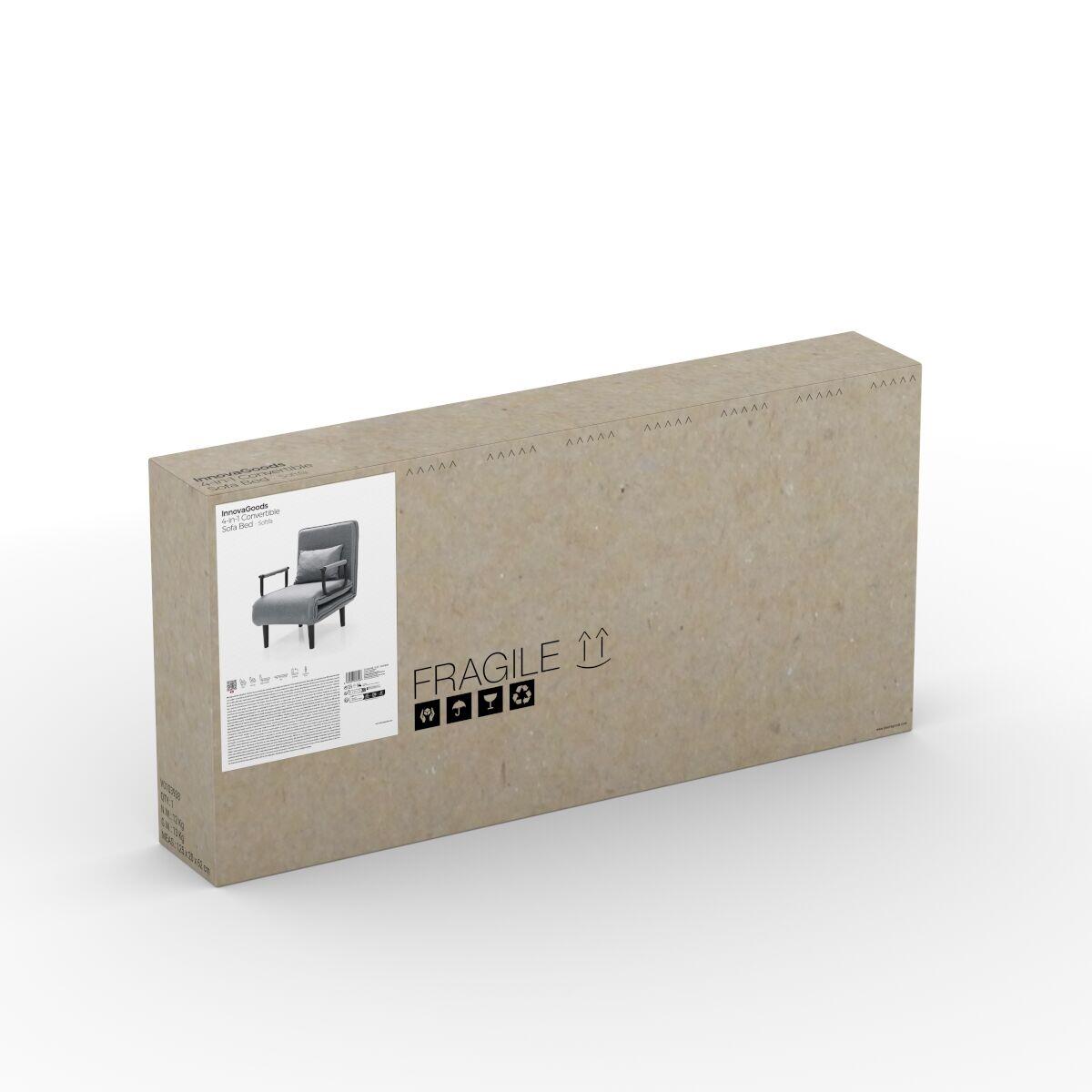 Sofá Cama Convertible Individual 4 en 1