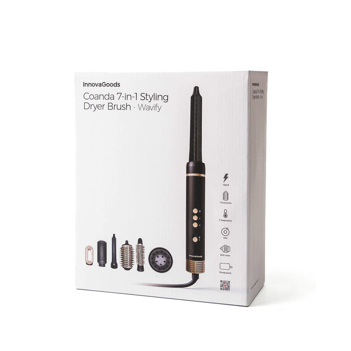 Cepillo de Aire Secador y Moldeador Multifunción Iónico Tecnología Coanda